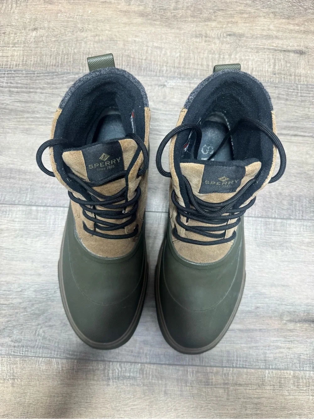 Sperry waterproof rubber